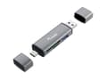 Miniatyrbild 1 av 6: Utrusta kortläsare USB 3.0 HUB OTG SB-C & USB-A SD/MicroSD