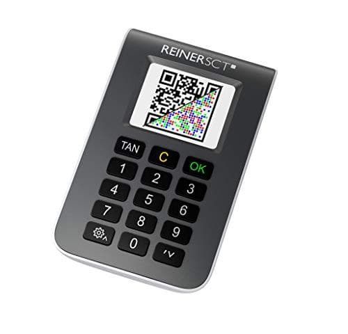 Reiner SCT tanJack valokuva QR I Chip Tan -generaattori verkkopankkitoimintaan