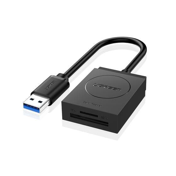 Ugreen 20250 Hukommelseskortlæser Sort USB 3.2 Gen 1 (3.1 Gen 1)