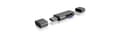 Miniatyrbillede 4 af 5: RaidSonic ICY BOX IB-CR201-C3 - kortlæser (SD, microSD, SDHC, microSDHC, SDXC, microSDXC, SDHC UHS-I, microSDHC UHS-I) - micro USB / USB / USB-C 3.2 G