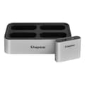 Pikkukuva 1 / 6: Kingston Workflow Station - telakointiasema - USB-C 3.2 Gen 2 - USB miniHubilla (WFS-U)