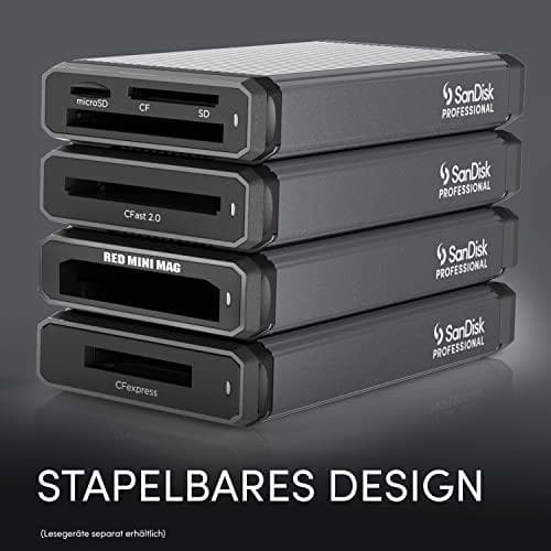 Pro Reader CFast SanDisk Professional Tillbehör SANDISK PROFESSIONAL (SDPR2E8-0000-GBAND)
