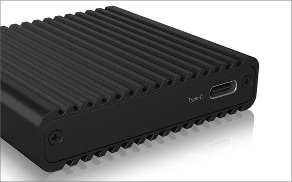 Kortläsare, CF Express 2.0 Typ-B, USB 3.2 (Gen 2), aluminium, status LED, svart (IB-CR404-C31)