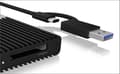 Miniatyrbild 2 av 10: Kortläsare, CF Express 2.0 Typ-B, USB 3.2 (Gen 2), aluminium, status LED, svart (IB-CR404-C31)