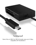 Miniatyrbillede 9 af 10: RaidSonic ICY BOX IB-CR401-C3 - kortlæser (SD, CF, microSD, microSDHC, SDXC, microSDXC, SDHC UHS-I, SDXC UHS-I, microSDHC UHS-I, microSDXC UHS-I, SDHC