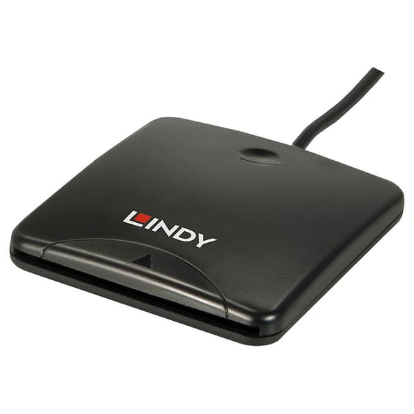 Lindy USB2.0 Smart Card Reader - SMART kortläsare - USB (42768)
