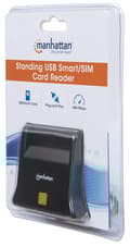 Miniatyrbild 6 av 6: Manhattan 102025 smartkortläsare Indoor Black USB 2.0