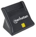 Miniatyrbild 2 av 6: Manhattan 102025 smartkortläsare Indoor Black USB 2.0