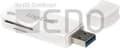 Miniatyrbild 3 av 3: LogiLink CR0034A minneskortläsare USB 3.0 Vit