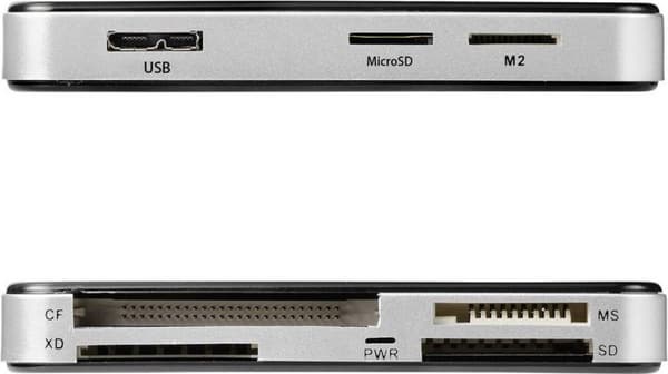 Renkforce RF-PCR-350 Extern minneskortläsare USB 3.0 Svart