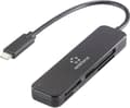 Miniatyrbillede 1 af 4: Renkforce RF-PCR-230 Ekstern hukommelseskortlæser USB-C® 5 Gbps Sort