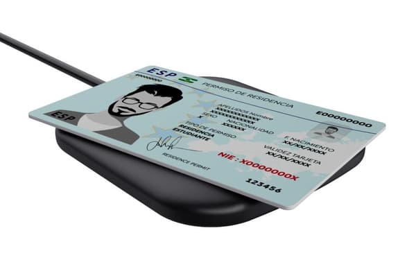 Trust Ceto smartkortläsare Inside USB USB 2.0 Black