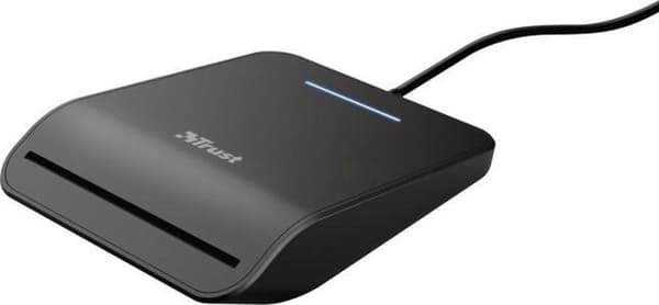 Trust Primo Smart Card Reader Indendørs USB CardBus+USB 2.0 Sort (23890)