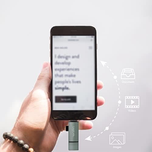 LogiLink USB 3.2 Gen1 kortlæser, SD/Micro SD, aluminium i rejseformat, indgang: USB-A-stik & USB-C-stik, - 1 stk (CR0043)