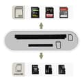 Miniatyrbild 4 av 4: Korthållare - AVIZAR - Universell USB-C - Dubbel plats - 5Gbps - Kompatibel med micro SD och SD