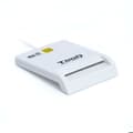 Miniatyrbild 3 av 3: TooQ Smart Card Reader TQR-210W USB 2.0 Vit