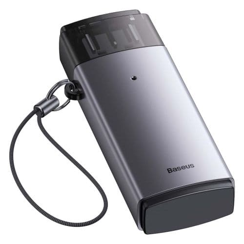 Baseus Card Reader Lite Series SD / TF to USB-A, Gray (WKQX060013)