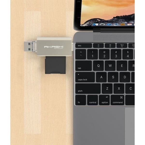 SD-kortläsare / Micro SD 3 i 1 AKASHI ALTSDREADER 3 I 1