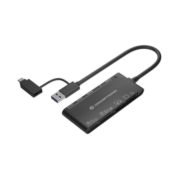 CONCEPTRONIC STREAMVAULT BIAN03B USB 3.2 GEN MINNESKORTLÄSARE