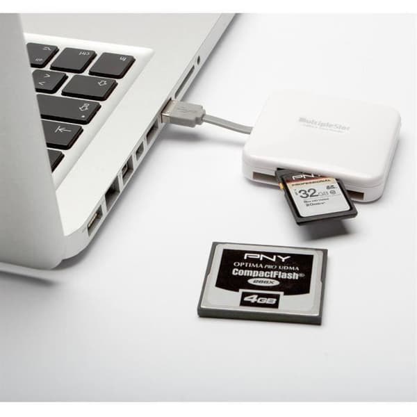 PNY SD- och Micro SD-minneskortläsare