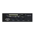 Miniatyrbild 4 av 4: Logilink UA0341 - 5,25" multifunktionspanel med integrerad kortläsare (M2, MS, SD, Micro-SD, XD, CF) - USB 3.0 Hub (3P