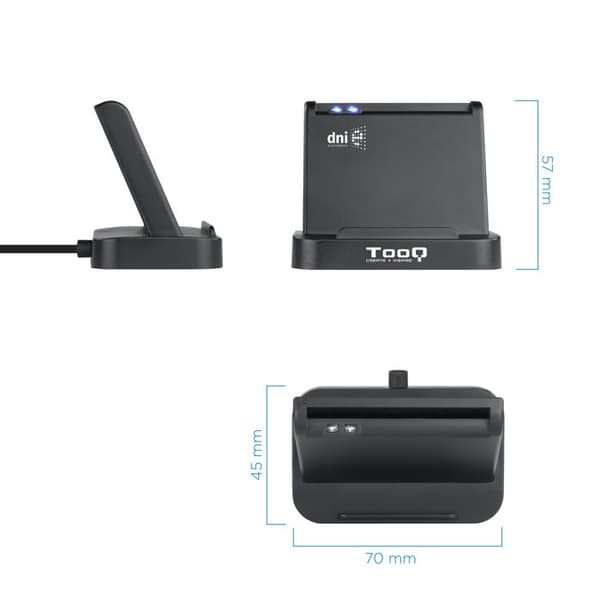 Tooq extern minneskortläsare - TQR-220B