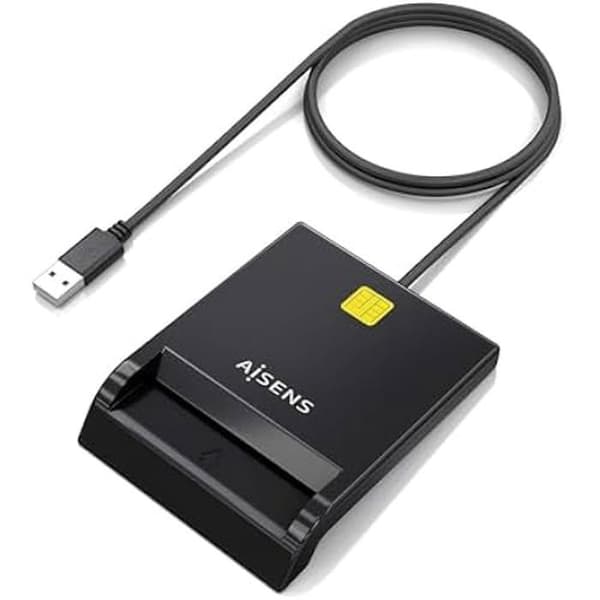 AISENS Smart Card Reader Svart DNIE