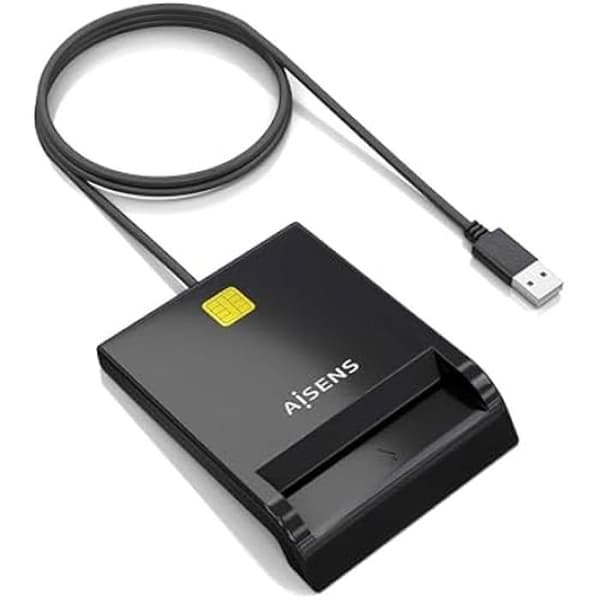 AISENS Smart Card Reader Svart DNIE