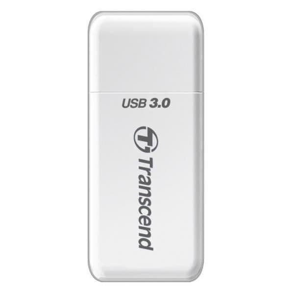 TRANSCEND multikortläsare - USB 3.0 - Kompatibel med microSD, SDHC, SDXC - 2 års garanti