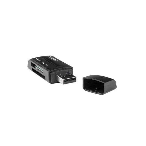 NATEC MINI ANT 3 kortläsare - SDHC, MMC, M2, micro SD - USB 2.0 svart NCZ-0560