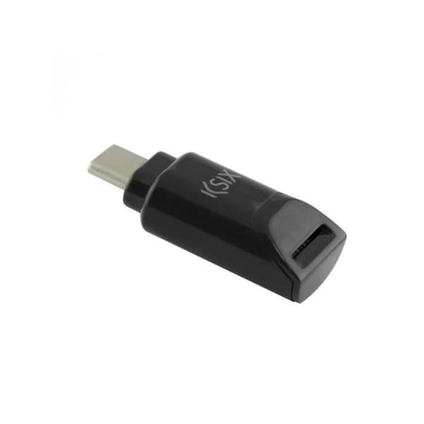 KSIX SVART TYPE C USB MICRO SD LÄSARE
