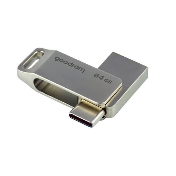 BRA RAM ODA3 64GB USB-nyckel - USB 3.2 / USB typ C - Vit Silver