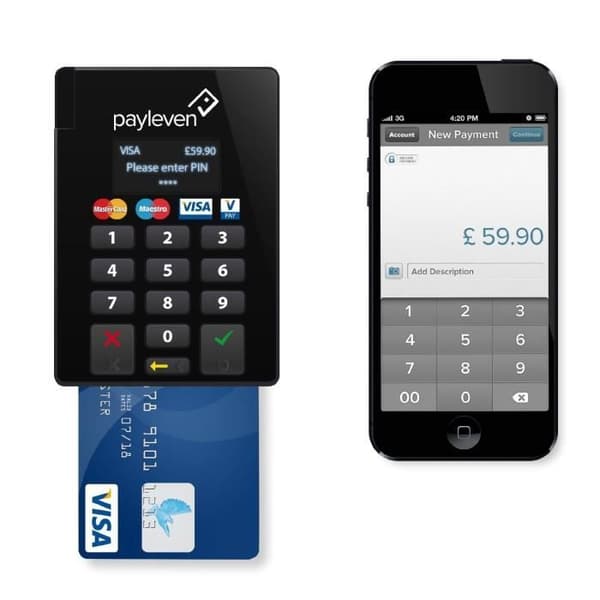 PAYLEVEN KORTLÄSARE CHIP &amp; PIN 506035003…