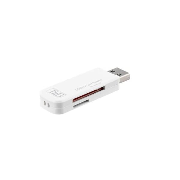 T'nB USB 3.0 SD/Micro SD-kortläsare - Ultrasnabb och kompakt