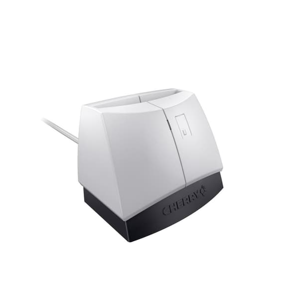 CHERRY SmartTerminal ST-1144 smartkortläsare Svart, Grå USB 2.0