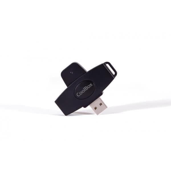 COOLBOX DNI-E POCKET2 4.0 extern läsare - Vit - USB 2.0 - 2 års garanti