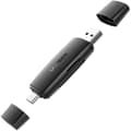 Miniatyrbild 1 av 4: UGREEN USB C SD-kortläsare Micro SD USB 3.0 minneskortadapterkortläsare MMC SDXC SDHC MSXC