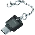 Miniatyrbild 1 av 3: USB 2.0 kortläsare - LOGILINK - Nyckelring - Svart - MicroSD - USB-C - 2 TB
