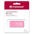 Miniatyrbild 2 av 4: TRANSCEND RDF5 USB 3.0 Extern kortläsare för microSDHC, microSDXC, SDHC och SDXC-kort - Rosa