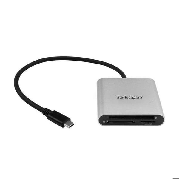 STARTECH Multi-Card Reader med USB-C SD / MicroSD / CompactFlash - USB 3.0