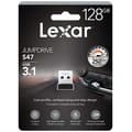 Miniatyrbild 1 av 3: Lexar JumpDrive S47 USB-minne 128 GB USB Typ-A 3.2 Gen 1 [3.1 Gen 1] Svart (128 GB JumpDrive S47 USB 3.1-minne) - 084