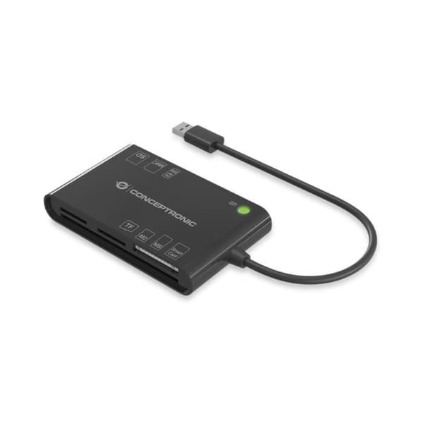 CONCEPTRONIC BIAN01B INTERIÖR SMART KORTLÄSARE USB 3.2 GEN 1 Svart
