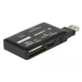 Miniatyrbild 4 av 4: DELOCK 91758 MINNESKORTSLÄSARE USB 3.2 GEN 1 (3.1 GEN 1) SVART