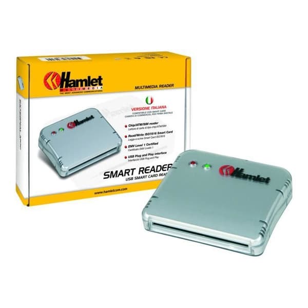 SMART USB-kortläsare - Hamlet HUSCR2 - 2 års begränsad garanti