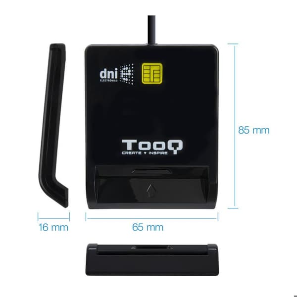 TooQ DNIe SIM USB-C smartkortläsare