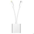 Miniatyrbild 5 av 5: SD- och MicroSD-kortläsare till USB-C och Lightning Överföring 480 Mbps LinQ Vit