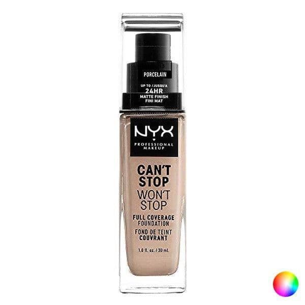 NYX Can't Stop Won't Stop Flytande Makeup Primer (30 ml) - färg: gyllene 30 ml