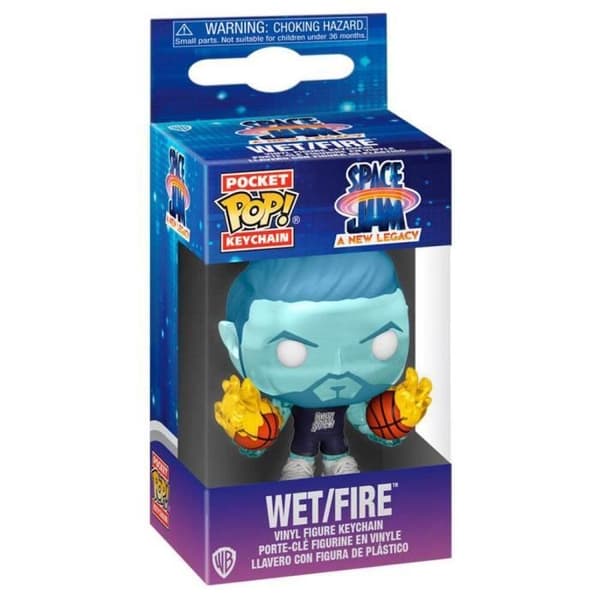Funko Space Jam 2 Wet Fire Nyckelring - - - Ocio Stock
