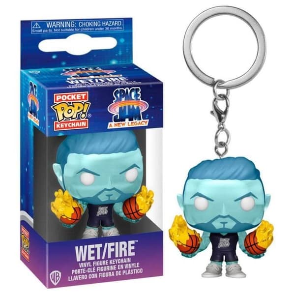 Funko Space Jam 2 Wet Fire Nyckelring - - - Ocio Stock