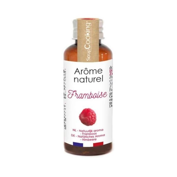 Naturlig flytande matarom - Hallon 40 ml